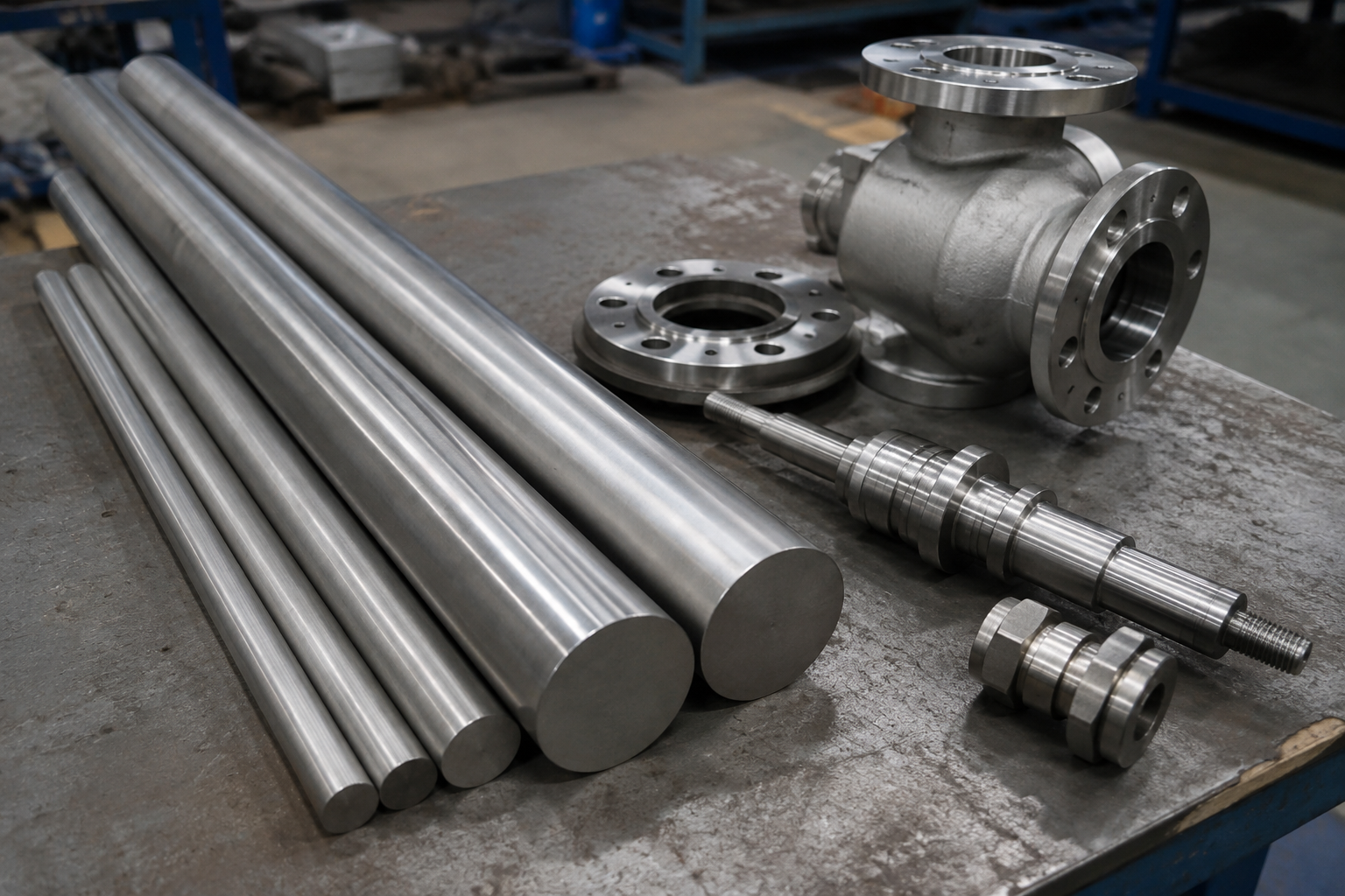 alloy bars for pumps and valves